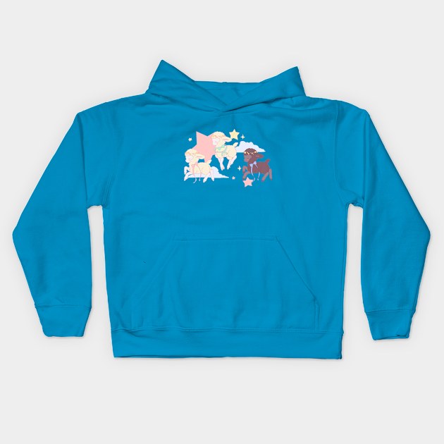 Baa, Baa, Black Sheep Kids Hoodie by Blankit